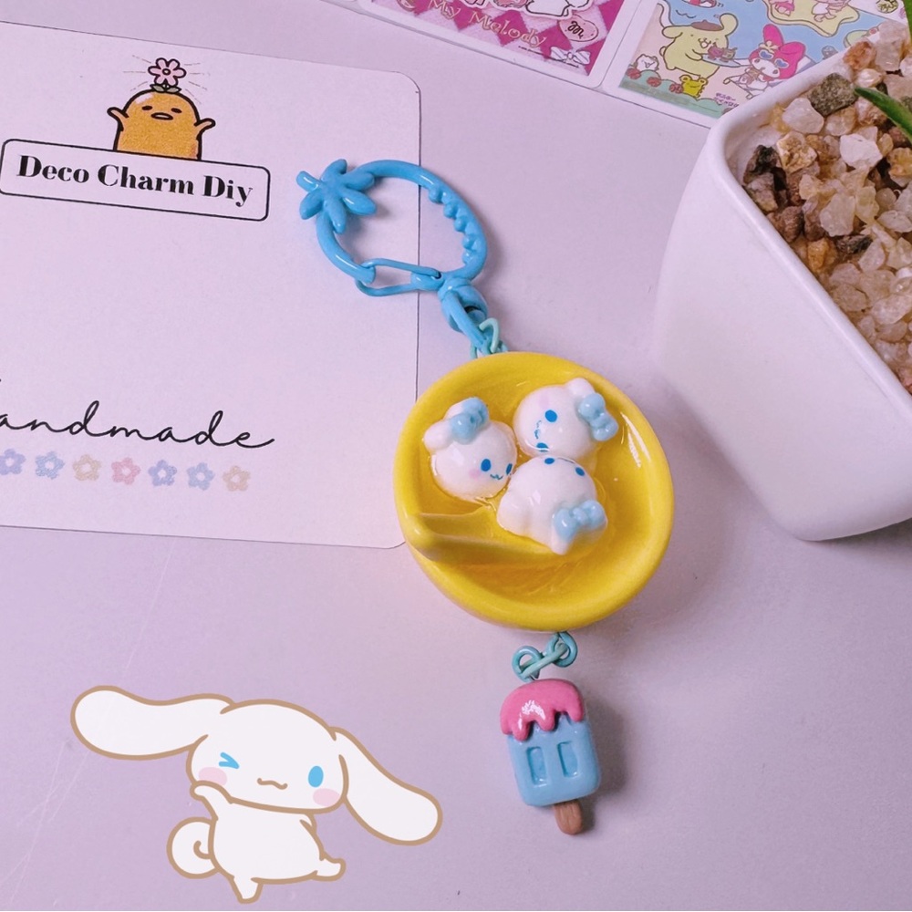 Sanrio Cinnamoroll Unique Keychain Bowl